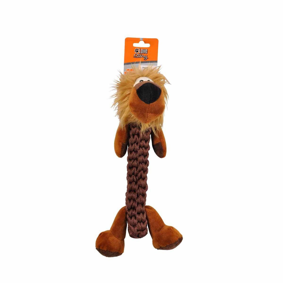 Paris Prix Peluche pour Chien  Lion  34cm Marron