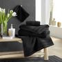 Voir la diapositive 4 : Paris Prix Lot de 2 Gants de Toilette  Tendresse  15x21cm Noir