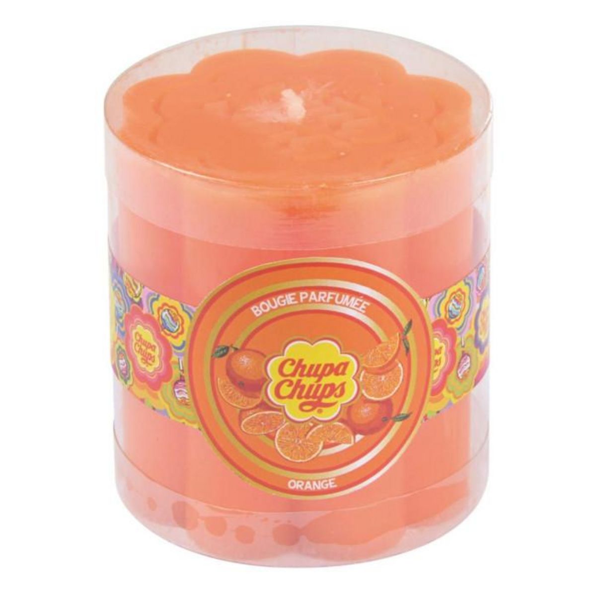Paris Prix Bougie Parfumée  Chupa Chups  7cm Orange