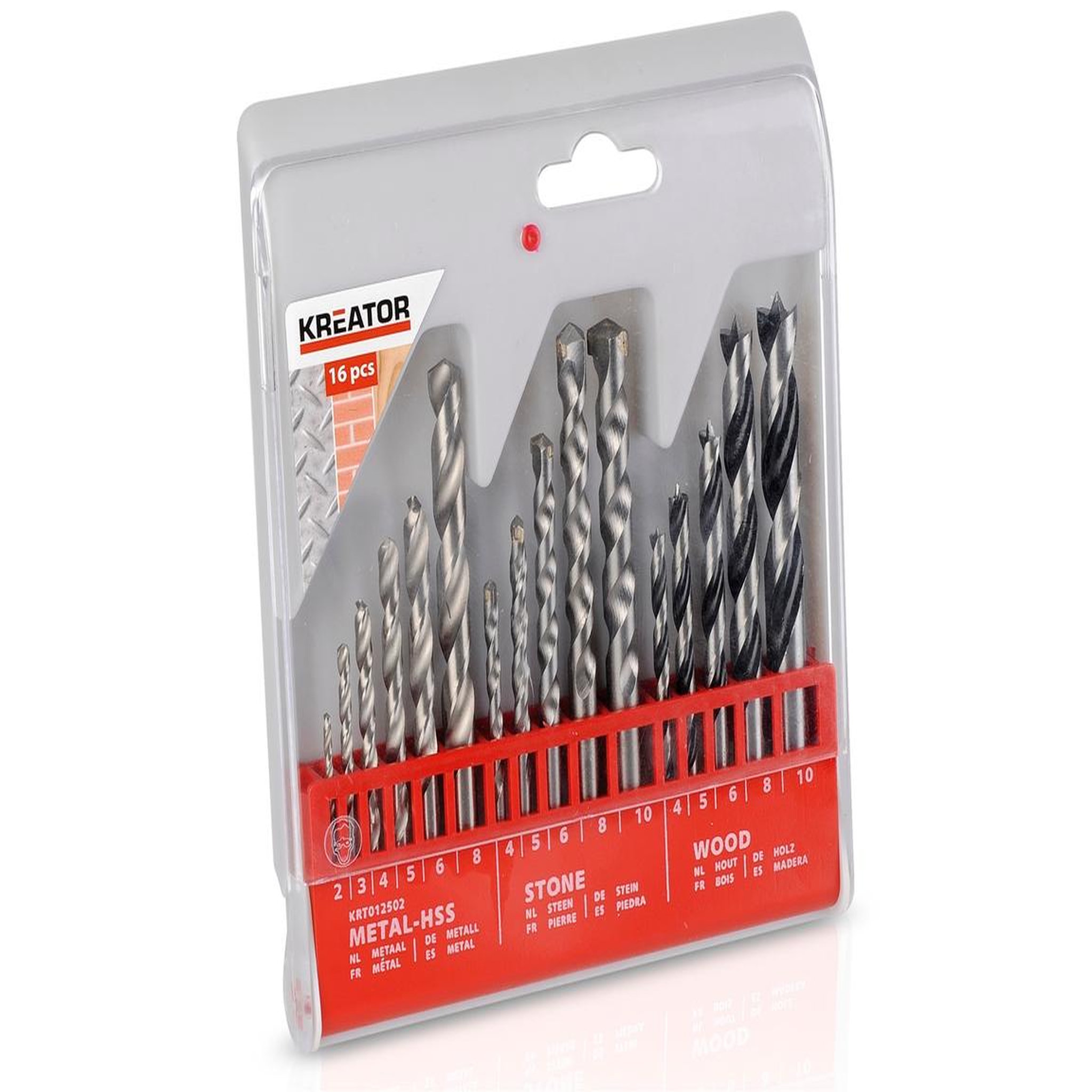 KREATOR Assortiment de 16 forets mixtes