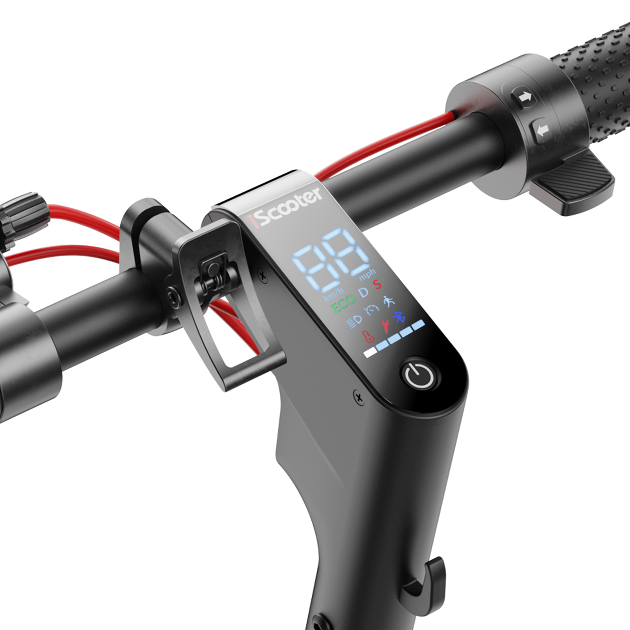 Voir la diapositive 4 : ISCOOTER Trottinette électrique pliable iScooter W7, 350 W, 42 V 7,8 Ah, 8,5 pouces Pneu, contrôle de l'application