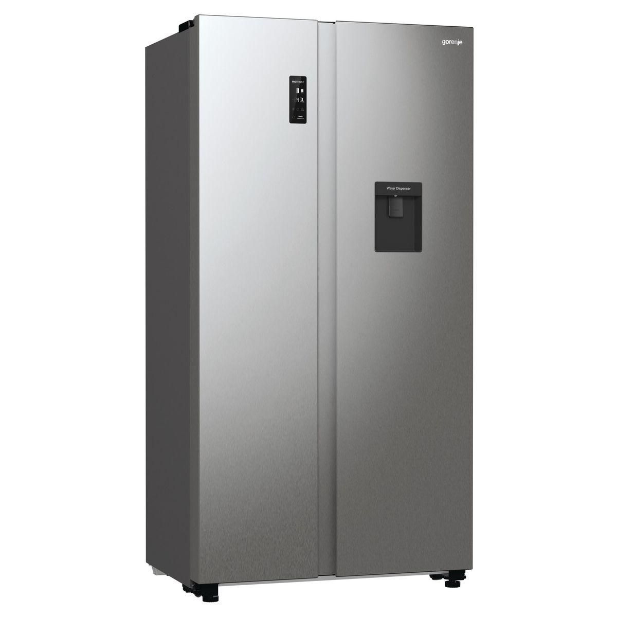 GORENJE Réfrigérateur Américain NRR9185EAXLWD