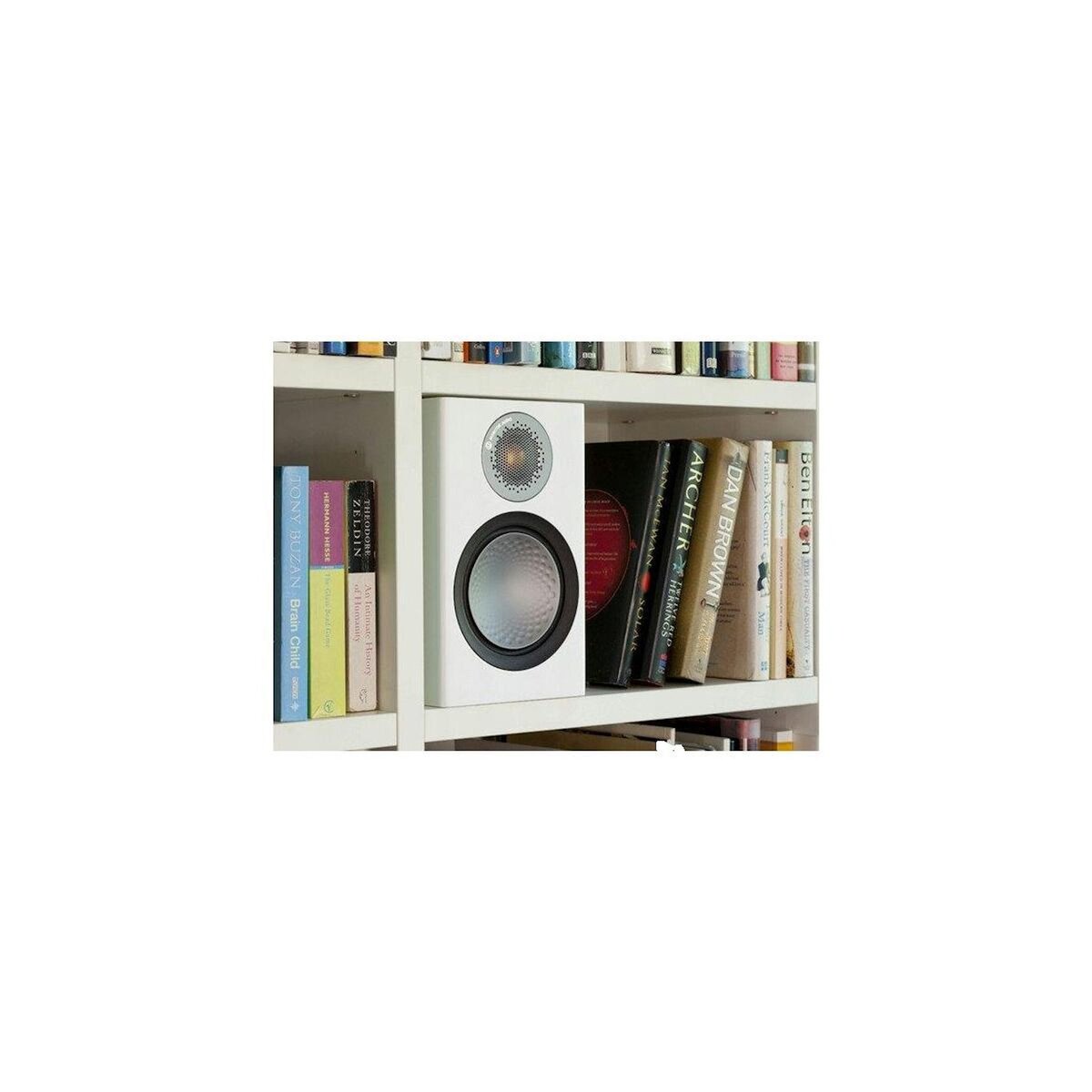 MONITOR AUDIO Enceinte Bibliothèque Monitor Audio Silver 50 7G Blanc satiné