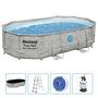Voir la diapositive 2 : BESTWAY Bestway Ensemble de piscine Power Steel 488x305x107 cm