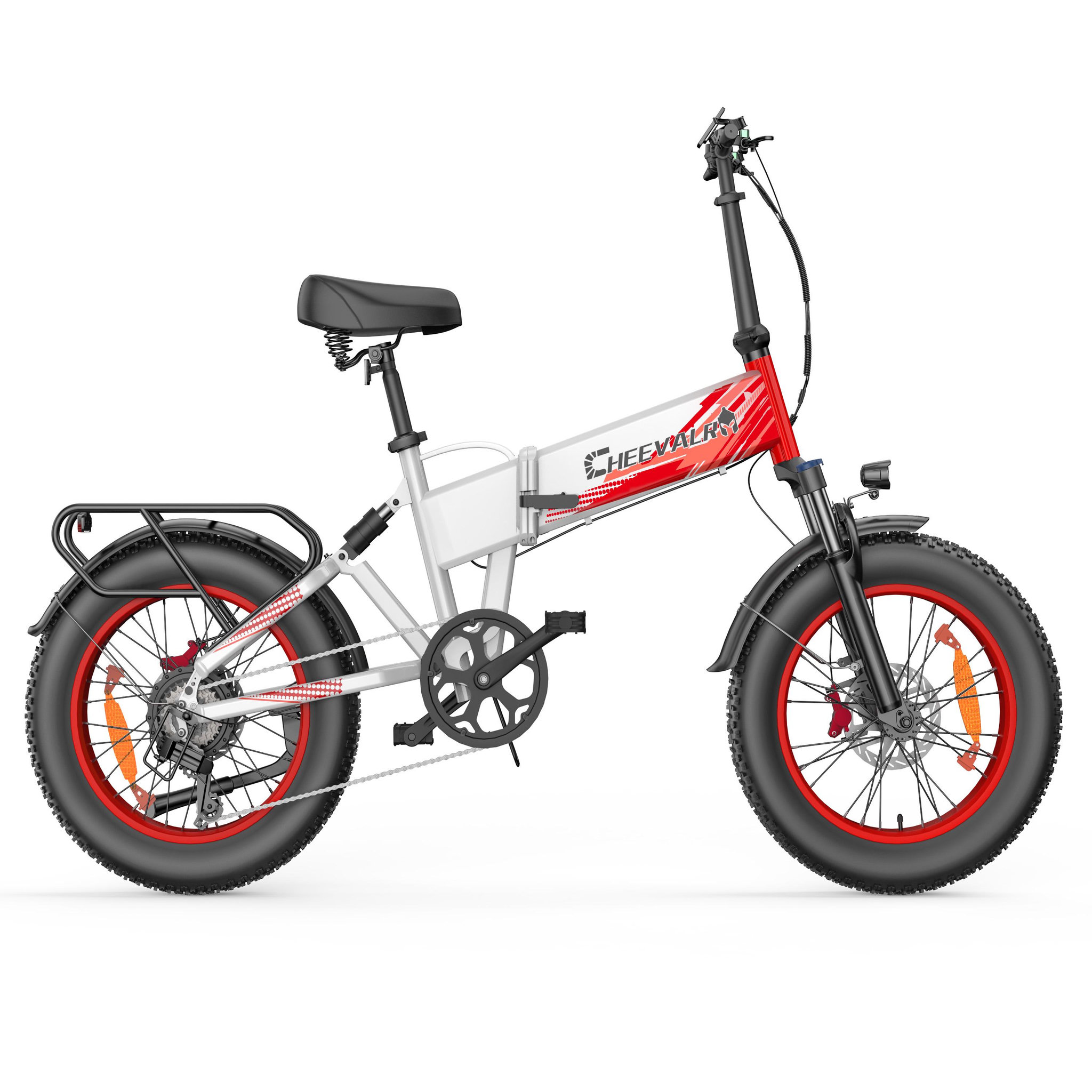 Voir la diapositive 2 : CHEEVALRY Vélo électrique pliant CHEEVALRY CF1000-1