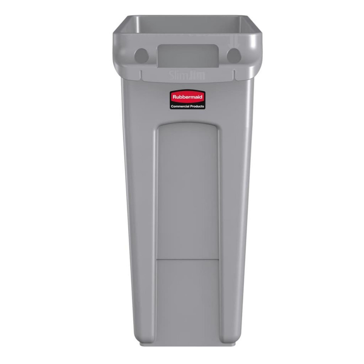 RUBBERMAID Rubbermaid Poubelle Slim Jim 60 L Gris