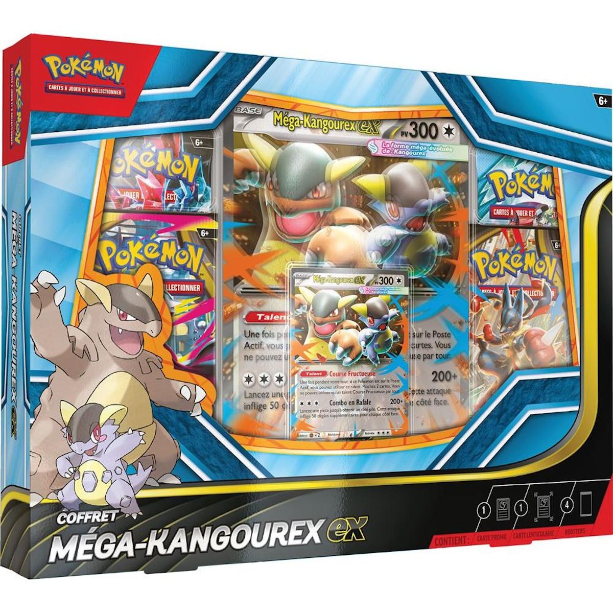Pokemon Carte à collectionner Pokémon Coffret Méga Kangourex ex
