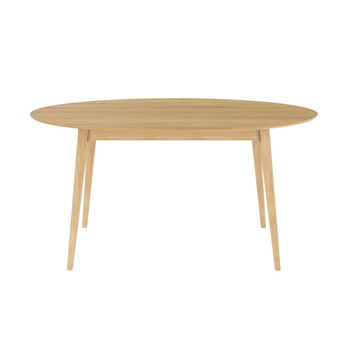 Rendez vous déco Table ovale Eddy 6 personnes en bois