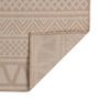 Voir la diapositive 2 : VIDAXL Tapis a tissage plat d'exterieur 80x250 cm Rayures brunes