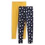 Voir la diapositive 1 : IN EXTENSO Lot de 2 leggings fille