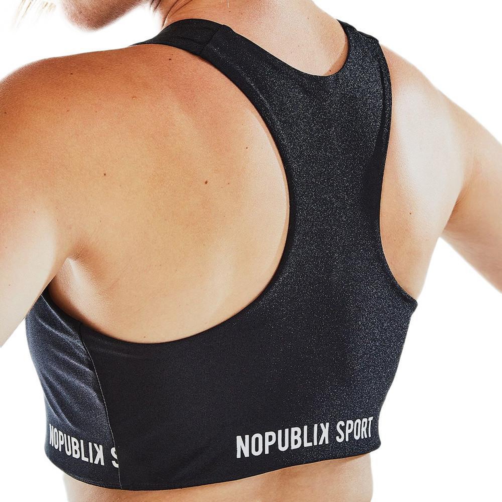 Voir la diapositive 5 : No Publik Brassière noire femme no publik california