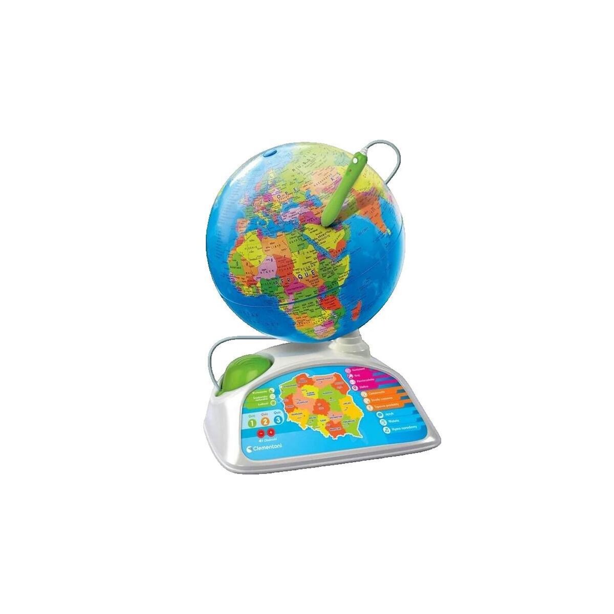 CLEMENTONI Jouet éducatif interactif Clementoni Eduglobos noir