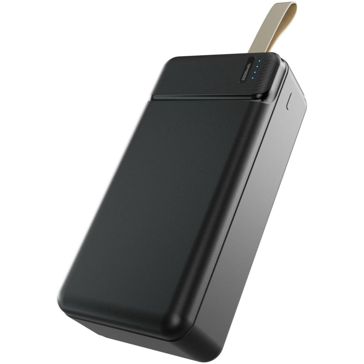 X-moove Batterie externe 30 000 mAh noir travel