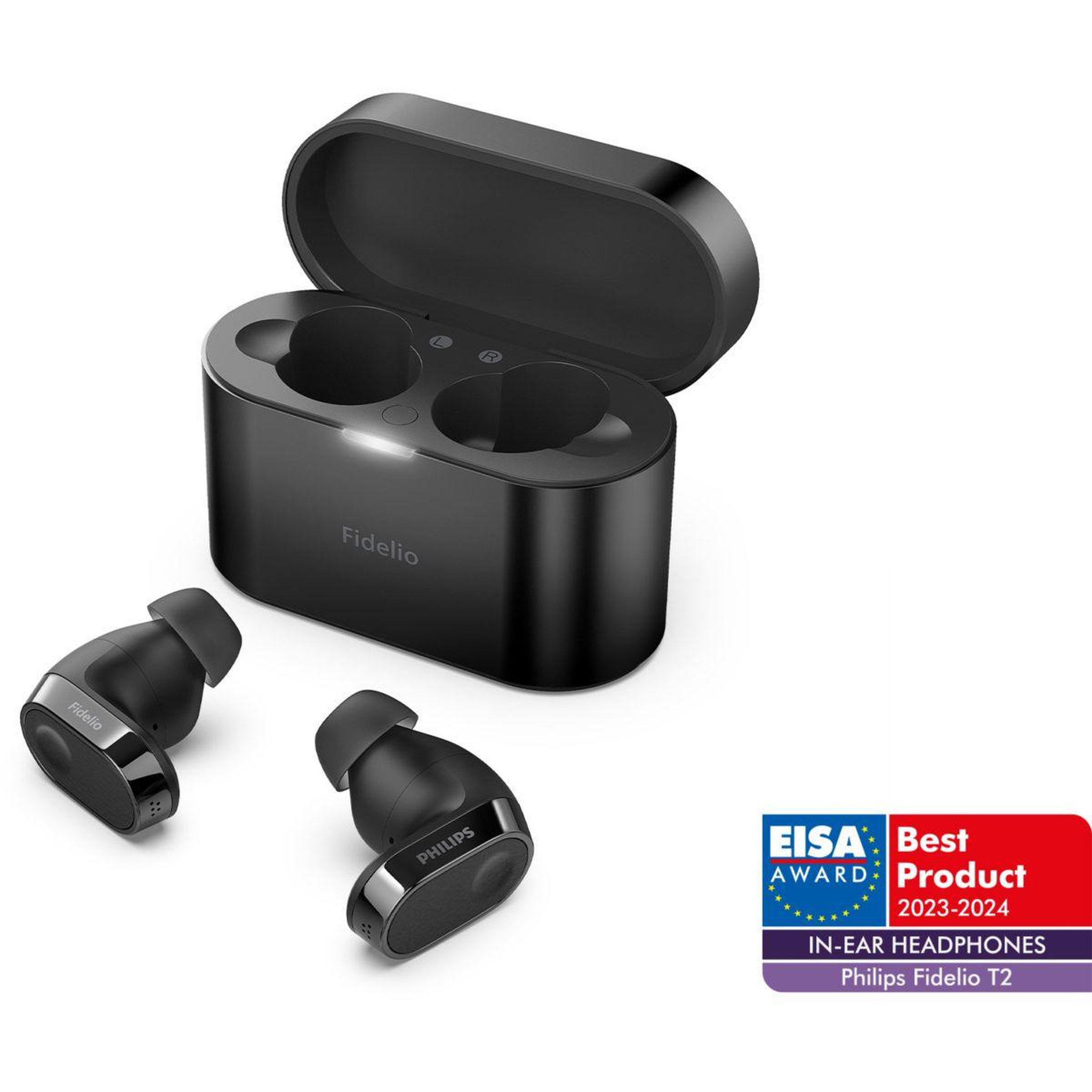 Philips Ecouteurs sport Fidelio T2 Noir