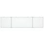 Voir la diapositive 3 : VIDAXL Tableau blanc magnétique pliable 200x50x1,7 cm aluminium