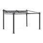 Voir la diapositive 2 : SWEEEK Tente de jardin murale, pergola aluminium 3x4m Murum , toile rétractable, toile coulissante
