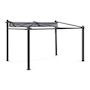 Voir la diapositive 2 : SWEEEK Tente de jardin murale, pergola aluminium 3x4m Murum , toile rétractable, toile coulissante
