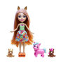 Voir la diapositive 1 : ENCHANTIMALS Enchantimals-Famille de Pensee Poney-Poupée et 3 figurines poneys HXB99