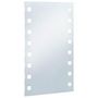 Voir la diapositive 4 : VIDAXL Miroir mural a LED pour salle de bains 60x100 cm