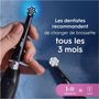 Voir la diapositive 4 : ORAL B Brossette dentaire x6 Gentle Care Noir
