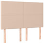 Voir la diapositive 2 : VIDAXL Tetes de lit 4 pcs Cappuccino 72x5x78/88 cm Similicuir
