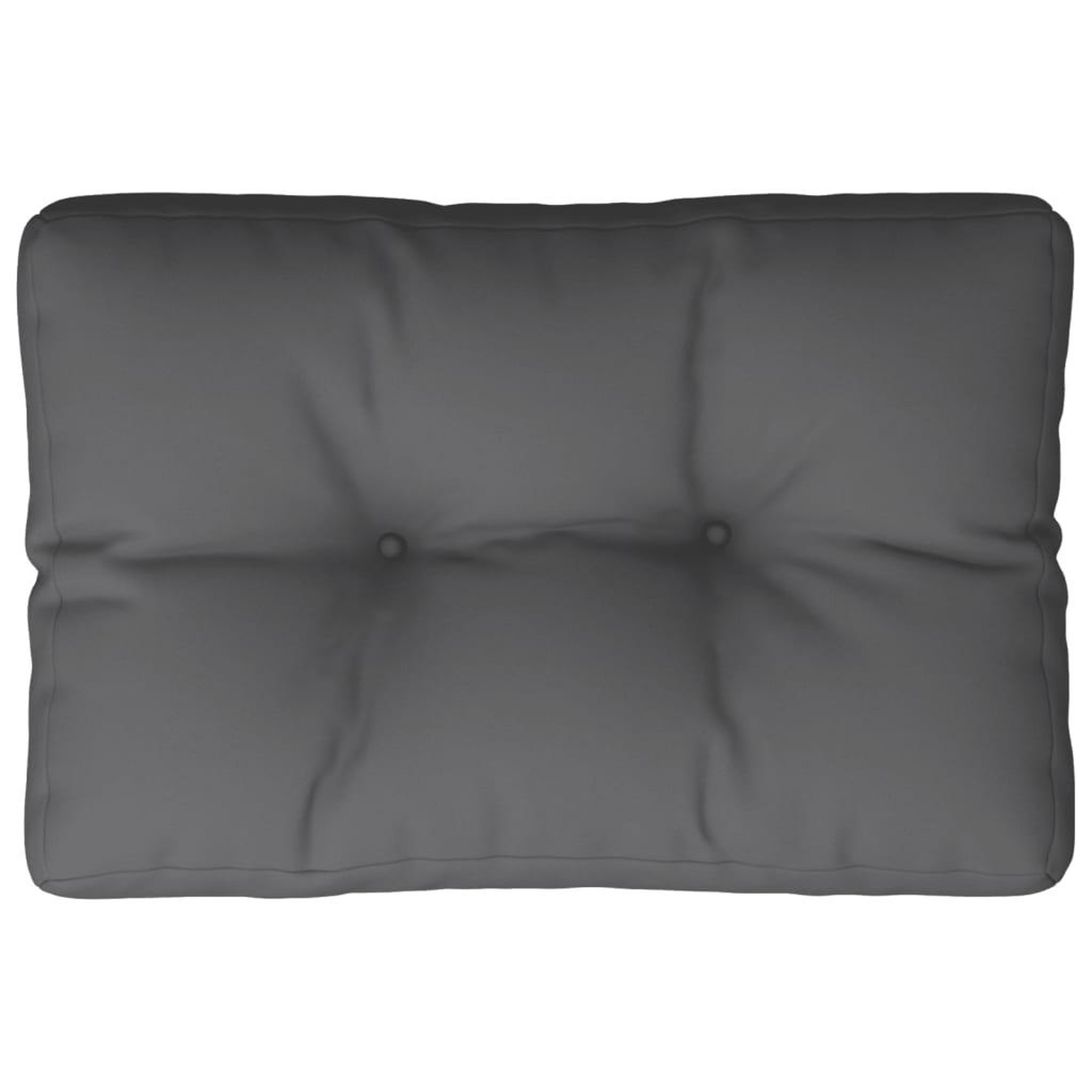 Voir la diapositive 2 : VIDAXL Coussin de palette anthracite 50x40x12 cm tissu