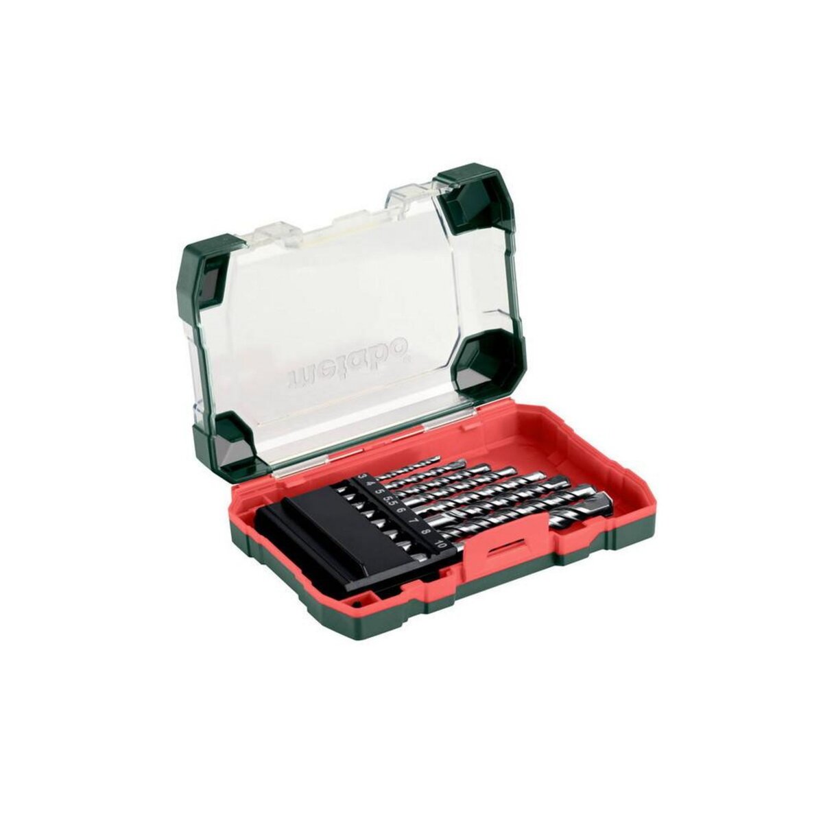 METABO SAS Coffret de forets à pierre SP, 8 pièces