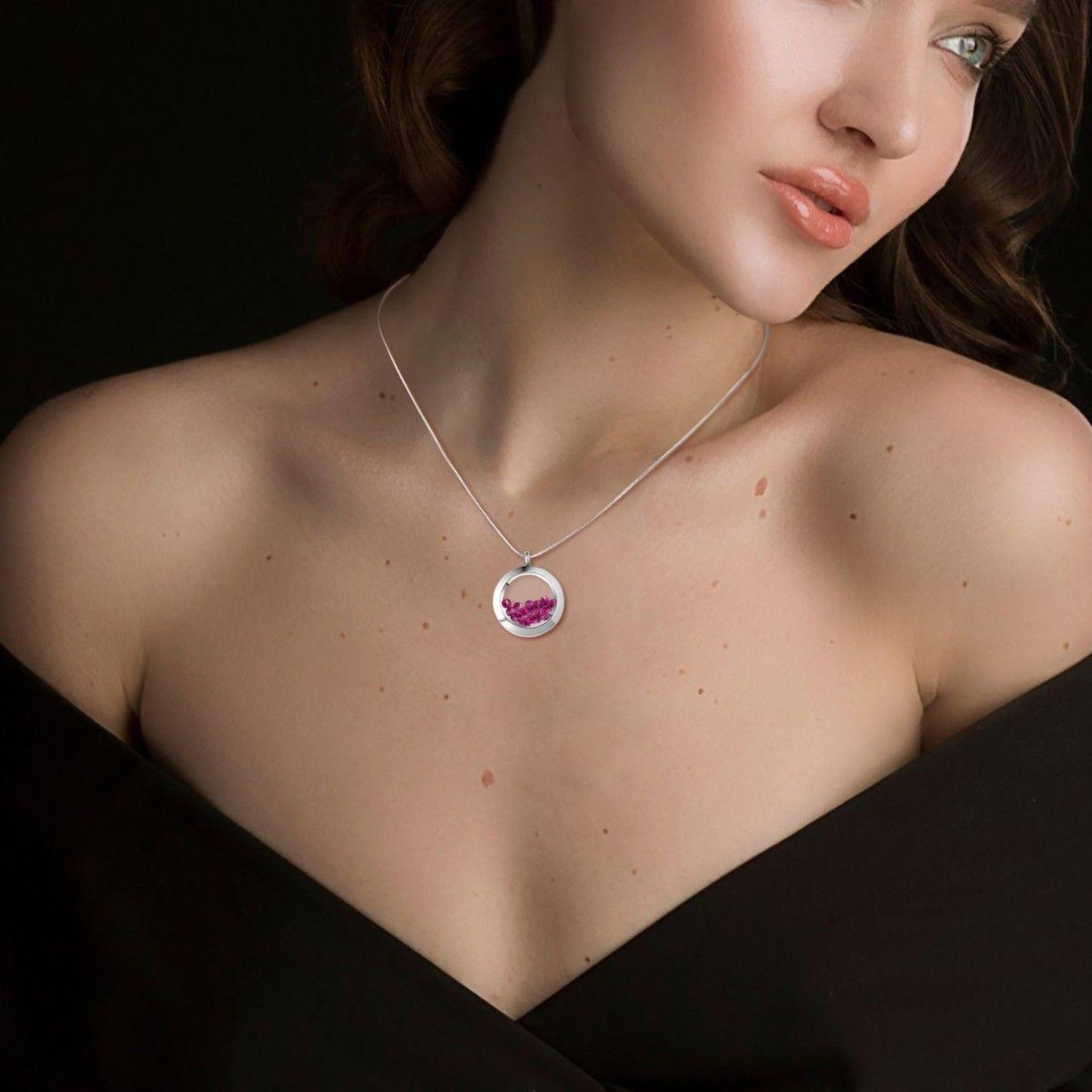Voir la diapositive 2 : SC CRYSTAL Collier rond par SC Crystal®