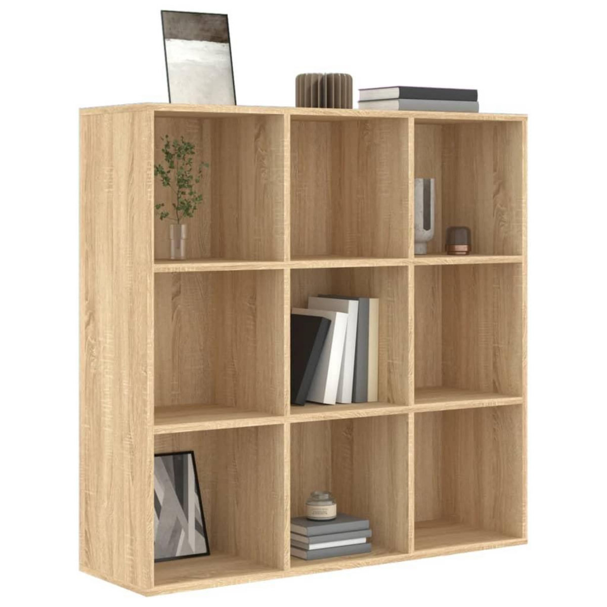 VIDAXL Bibliotheque chene sonoma 98x29x97,5 cm bois d'ingenierie