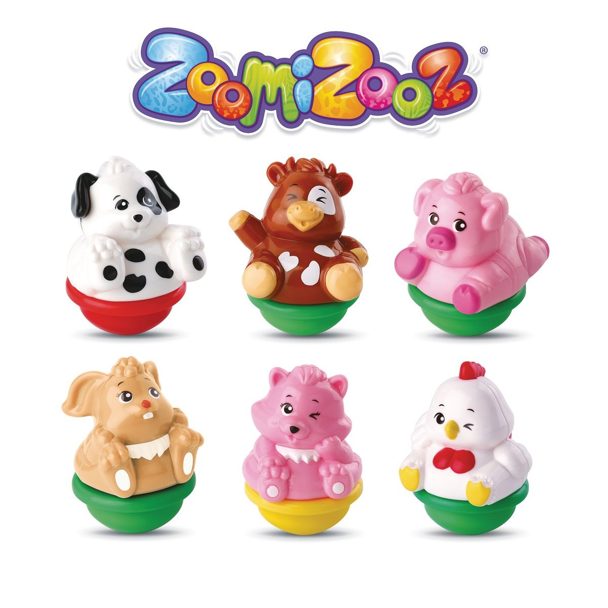 VTECH ZoomiZooz - Coffret 6 animaux Ferme