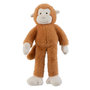 Voir la diapositive 2 : Paris Prix Peluche Enfant  Singe  40cm Marron