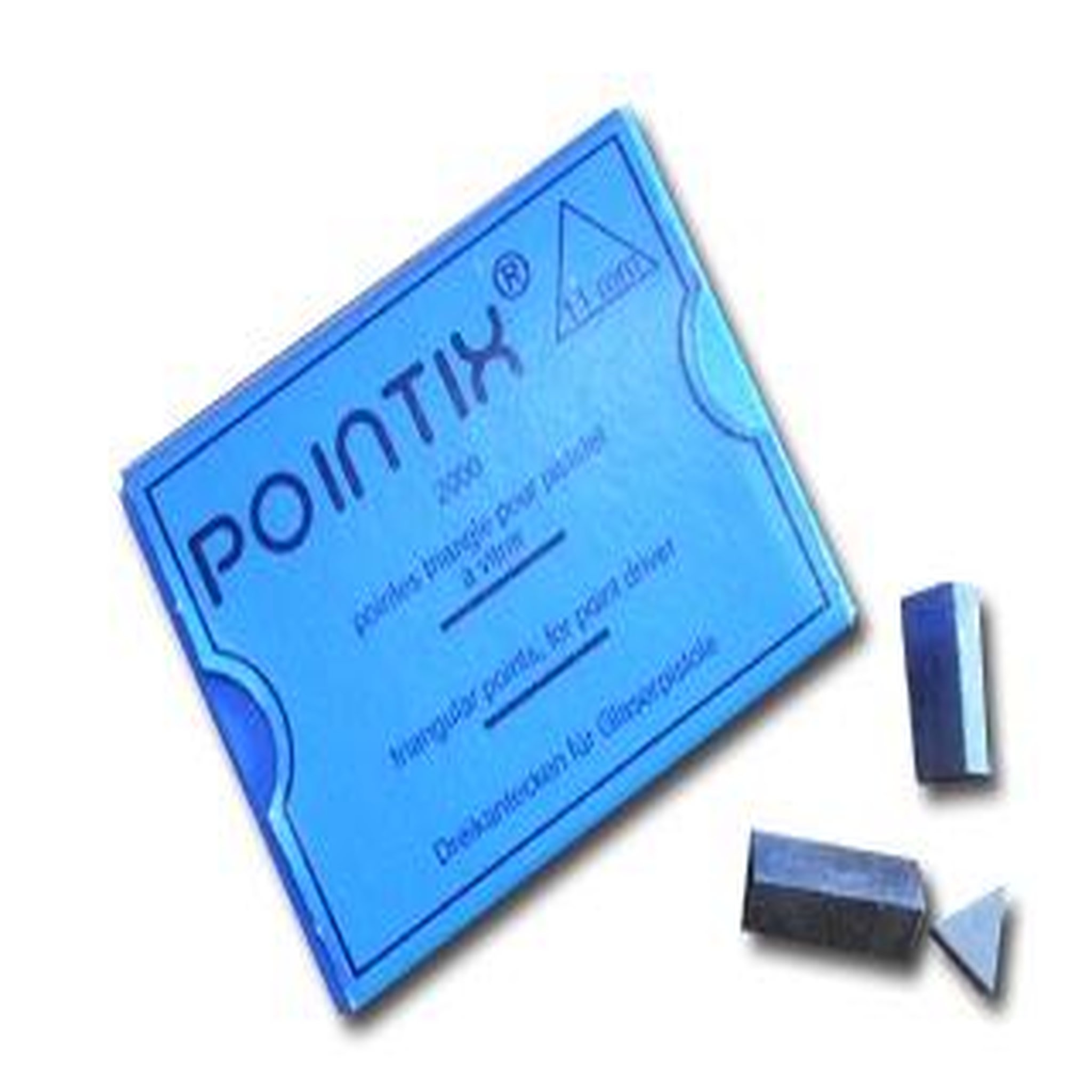 TECHMAN 2000 pointes triangles pour pistolet à vitrer