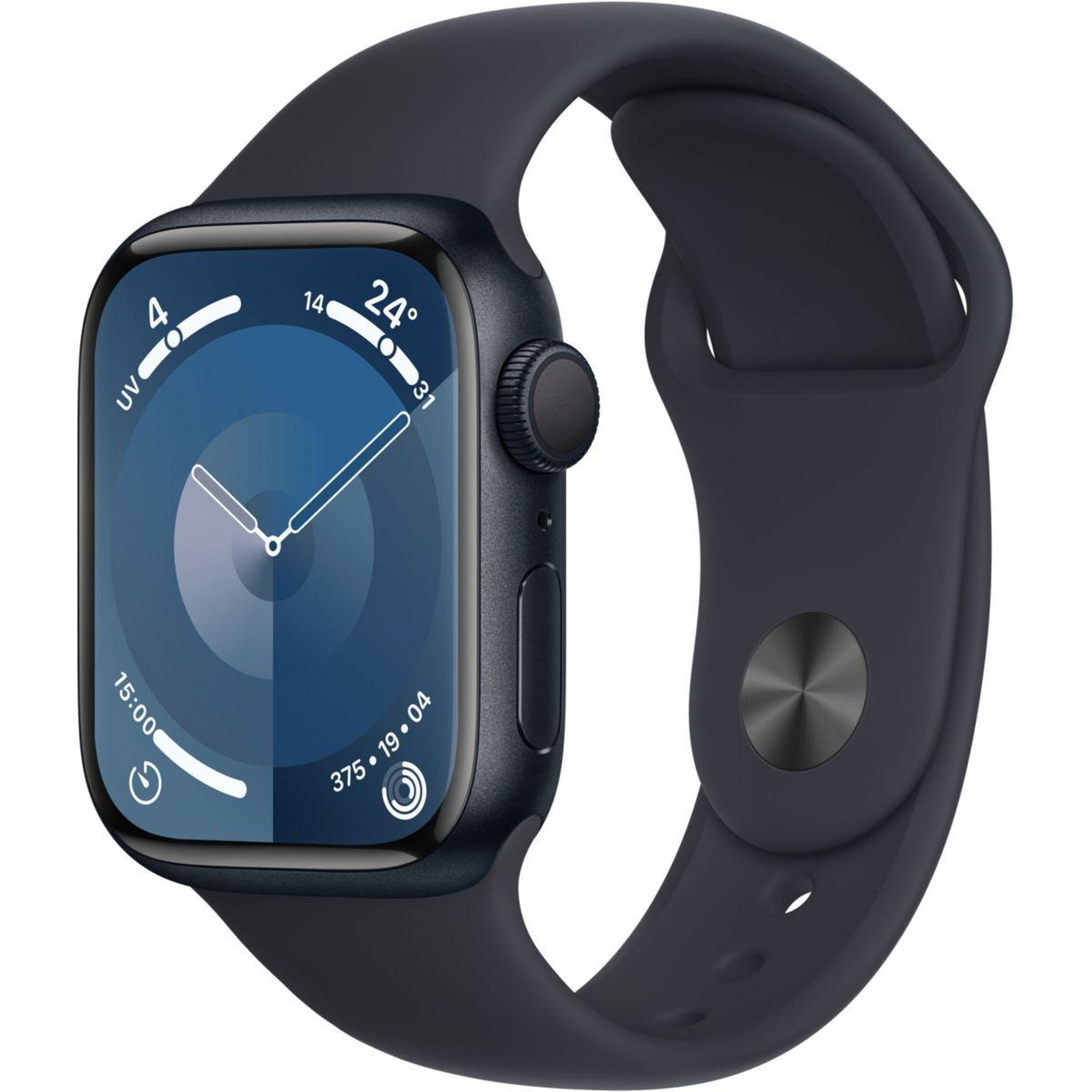 Voir la diapositive 1 : APPLE Montre connectée Serie 9 41mm Aluminium/Minuit M/L