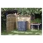 Voir la diapositive 3 : GARANTIA Composteur Thermo-Wood 400 L avec Grille de Fond, en carton