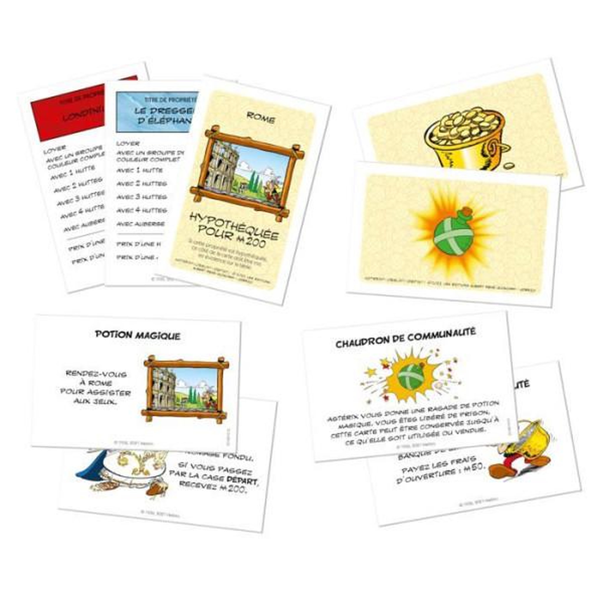 Voir la diapositive 3 : Winning Moves MONOPOLY Asterix - Jeu de société - WINNING MOVES - Des 8 ans