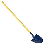 OUTILS PERRIN Pelle à terre, pelle ronde, fortification 25 manche composite tube 1,10 m incassable