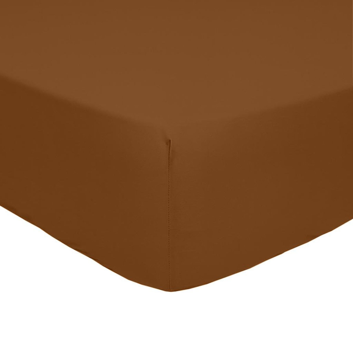 Home collection Drap housse, bonnet 30cm 100% percale de coton 80fils