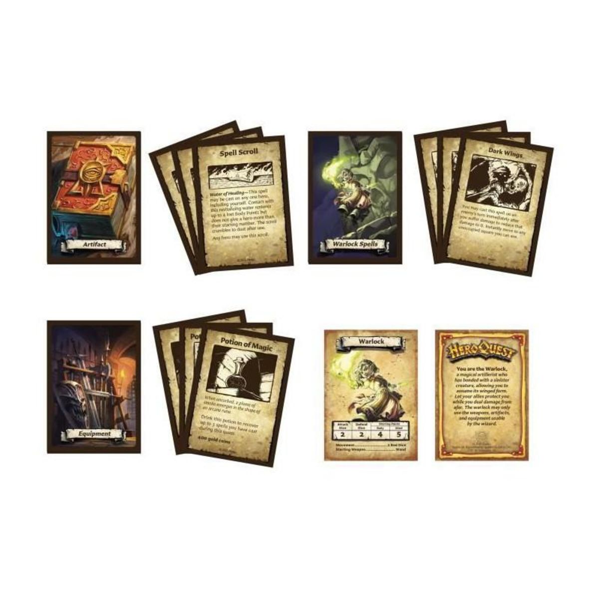 AVALON Jeu de société Avalon Hill Heroquest Pack de Quête La Prophétie de Telor