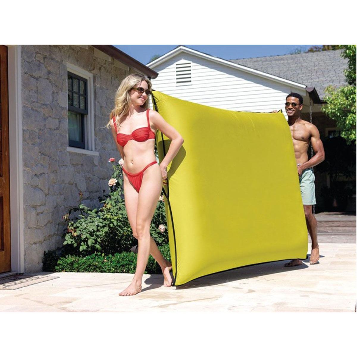 INTEX Matelas pouf géant Vert - Intex