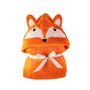 Voir la diapositive 3 : ACTUEL Plaid uni enfant forme cape RENARD