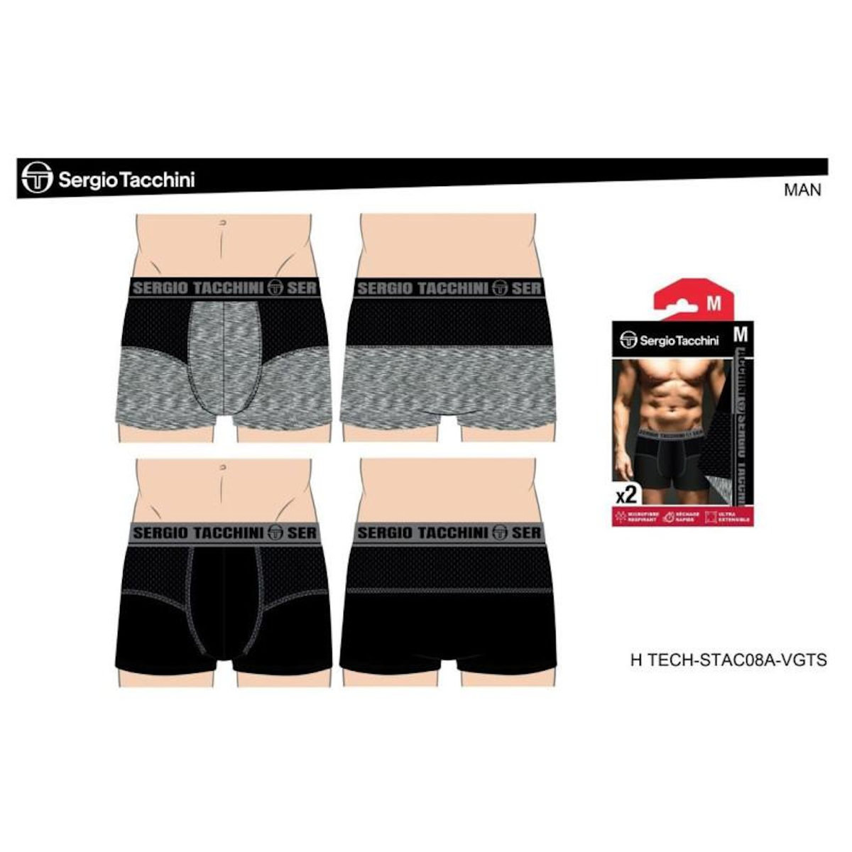 SERGIO TACCHINI Boxer SERGIO TACCHINI X2