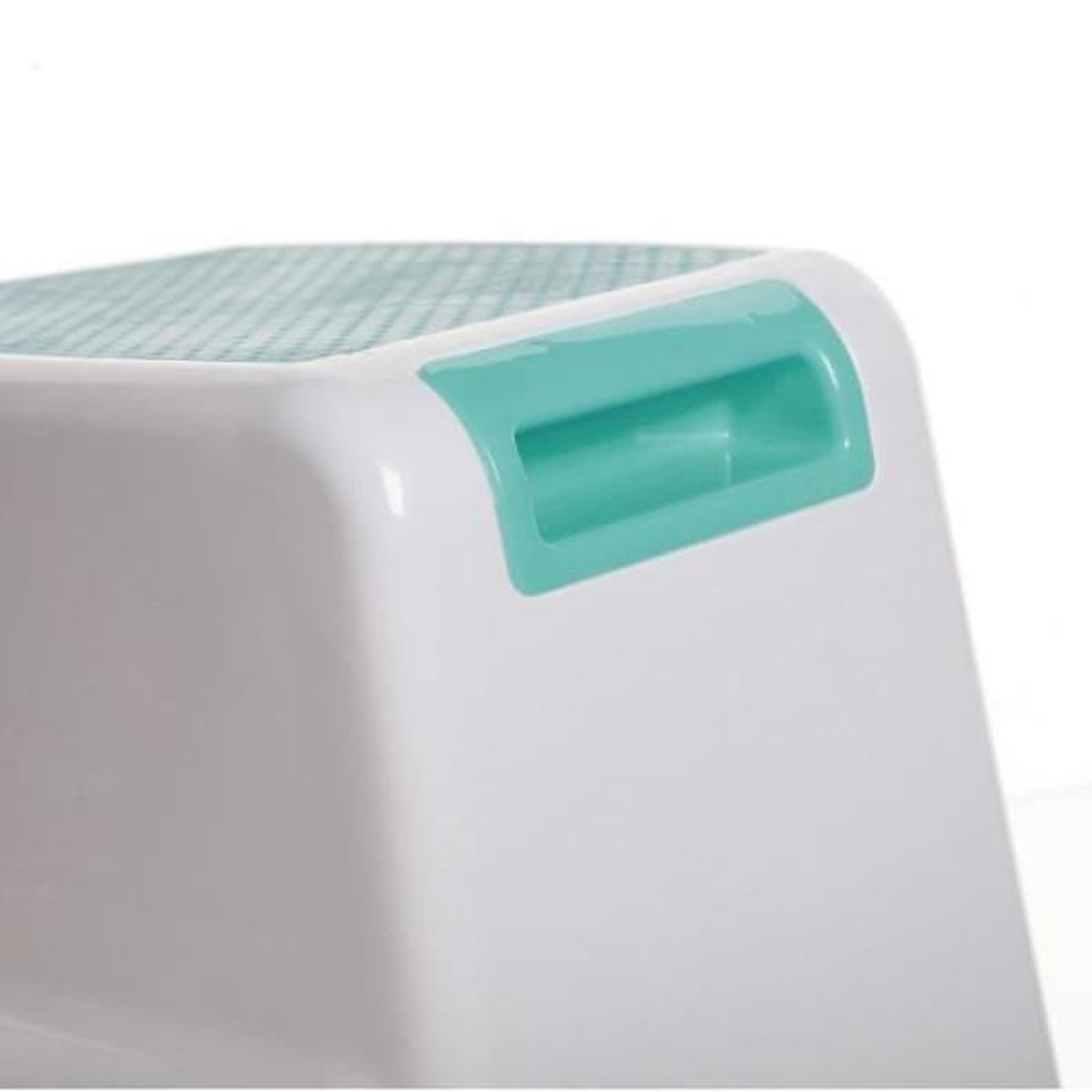 Voir la diapositive 6 : MARKET24 Transat - Anneau Tabouret marchepied - DREAMBABY - 2 UP - Antidérapant et texturé - Jusqu'a 80 kg pour les petits et les adultes - Aqua