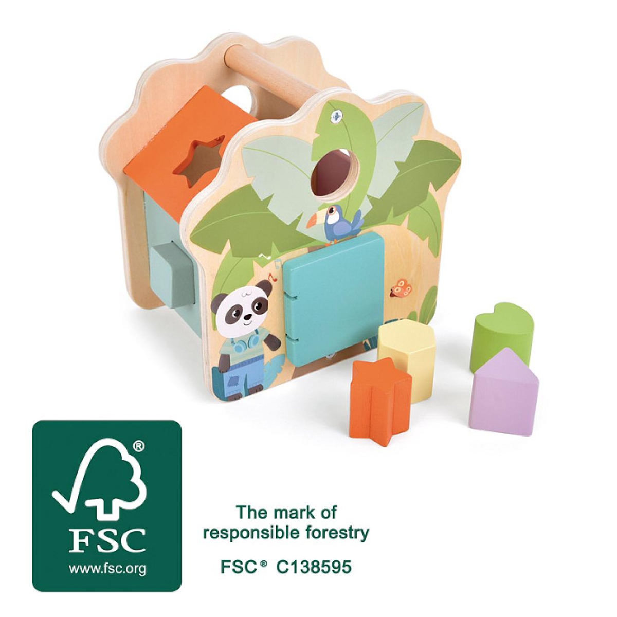 SMALLFOOT Cube a forme - Jungle Friends