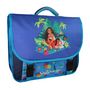 Voir la diapositive 2 : Bagtrotter Cartable Vaiana 38 cm bleu 2 compartiments école primaire – bagtrotter