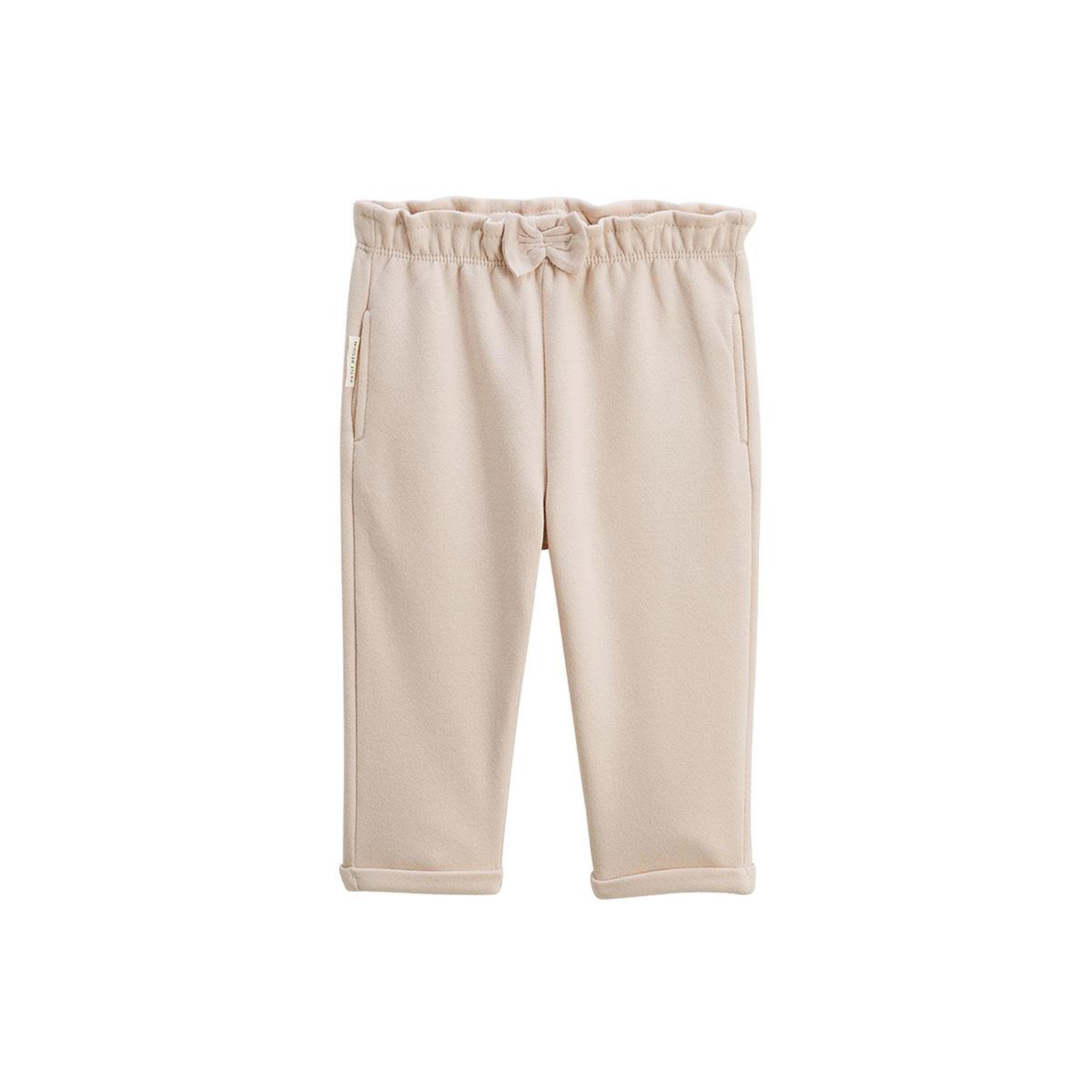 Voir la diapositive 5 : Petit Béguin Lot de 2 pantalons bébé en molleton Dina