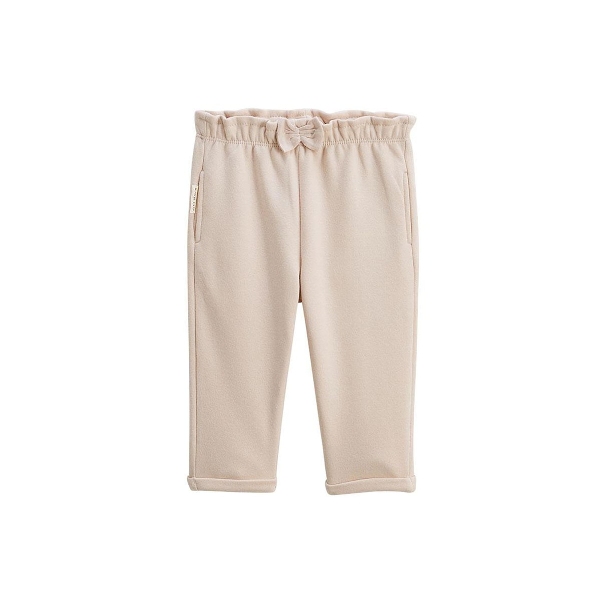 Petit Béguin Lot de 2 pantalons bébé en molleton Dina