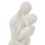 Voir la diapositive 2 : ATMOSPHERA Statuette Déco Couple  Rivi  33cm Blanc