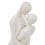 Voir la diapositive 2 : ATMOSPHERA Statuette Déco Couple  Rivi  33cm Blanc