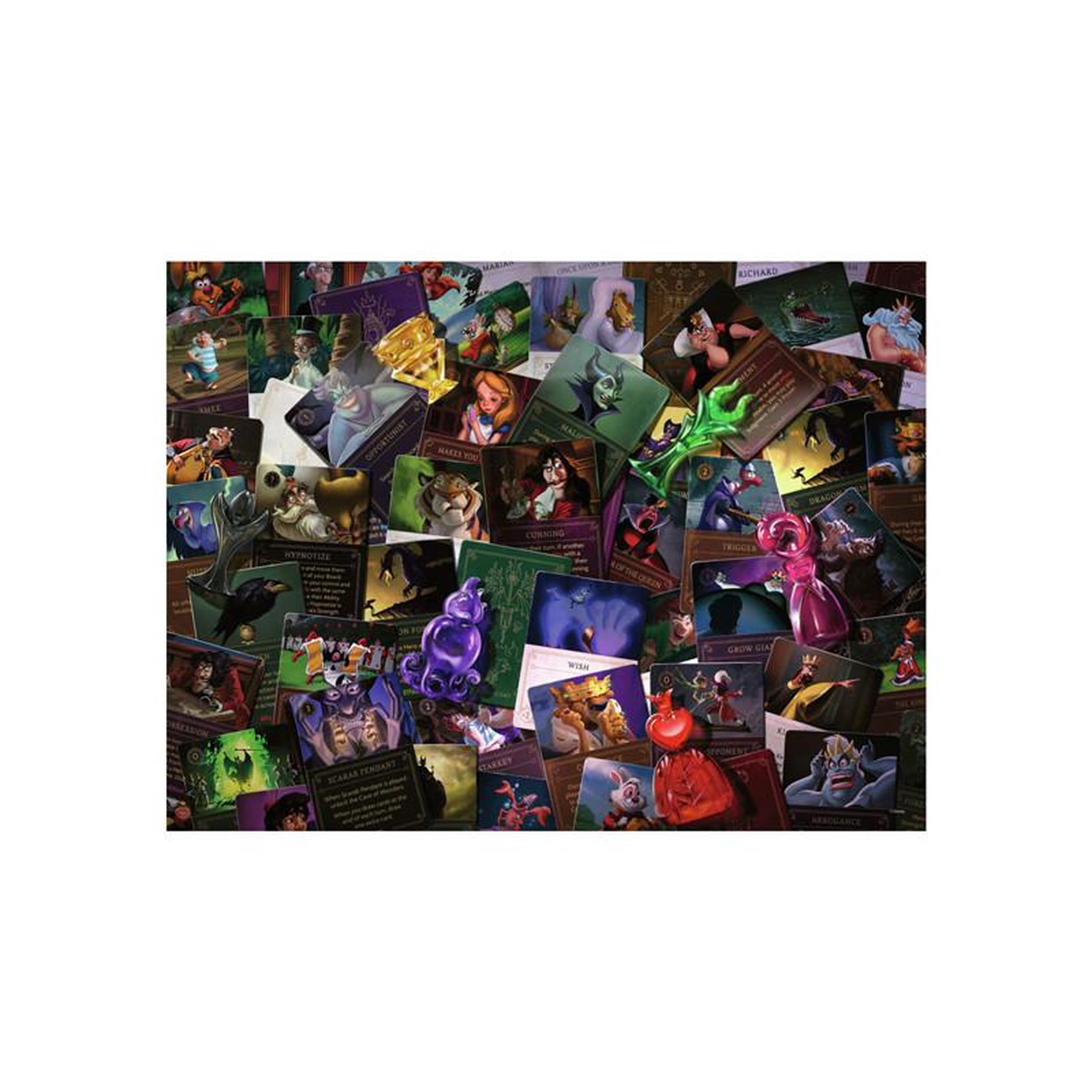 Voir la diapositive 2 : RAVENSBURGER Ravensburger - Jigsaw puzzle Villainous: All Villains, 2000pcs. 165063