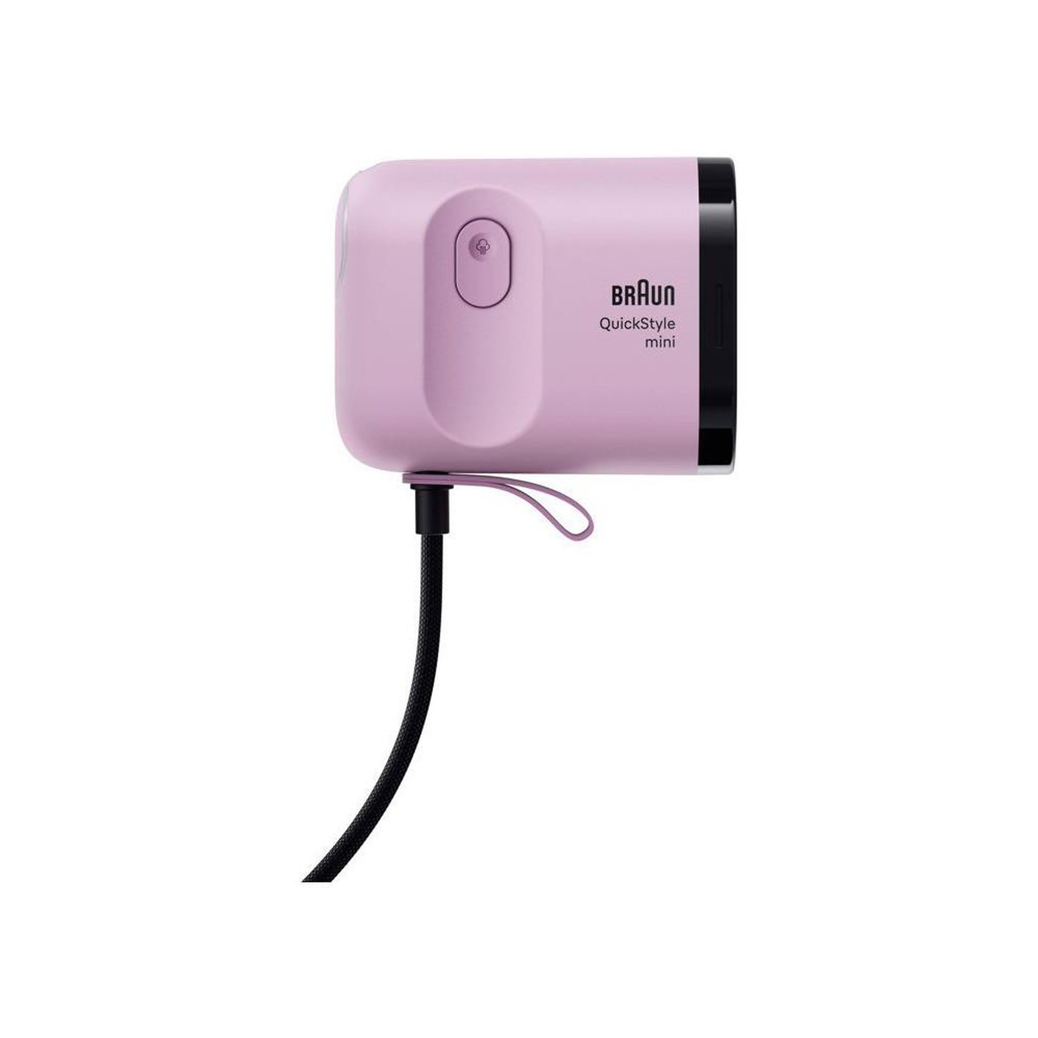 BRAUN Steamer vertical QuickStyle mini GS1031PU 20 g/min, chauffe 15 s, réservoir 80 ml, compact, violet clair et noir